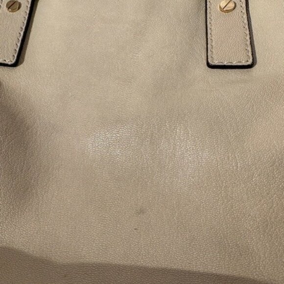 Michael Kors Cream Colored Large Purse Bag - Picture 5 of 16